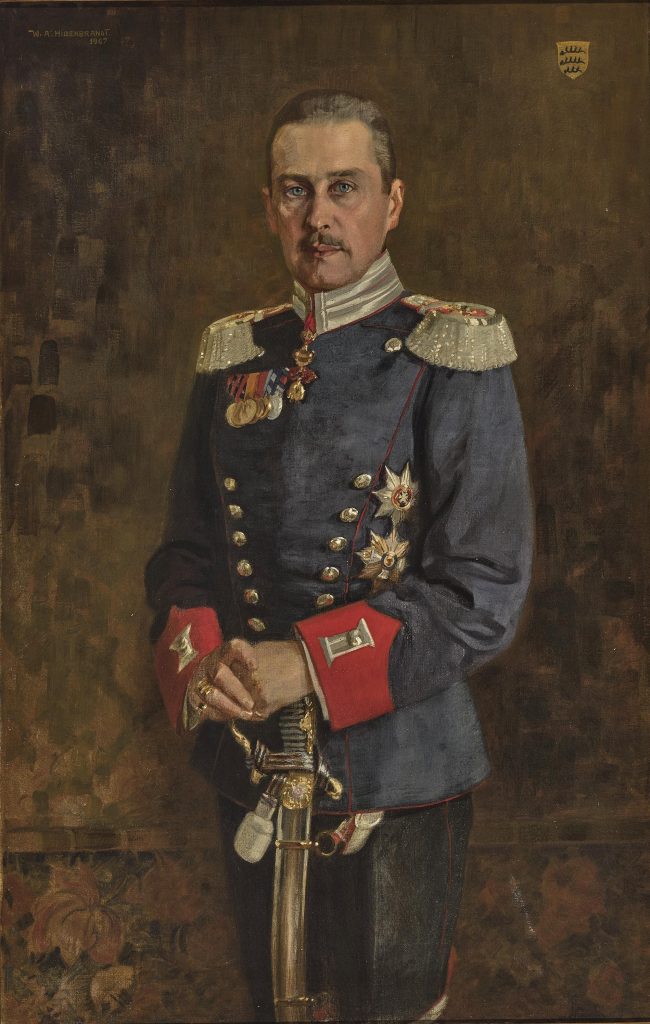 Oil on Canvas portrait of Duke Albrecht of Wurttemberg by Alfred ...